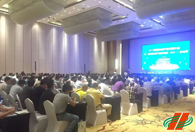 全国刨花板产业发展研讨会会场